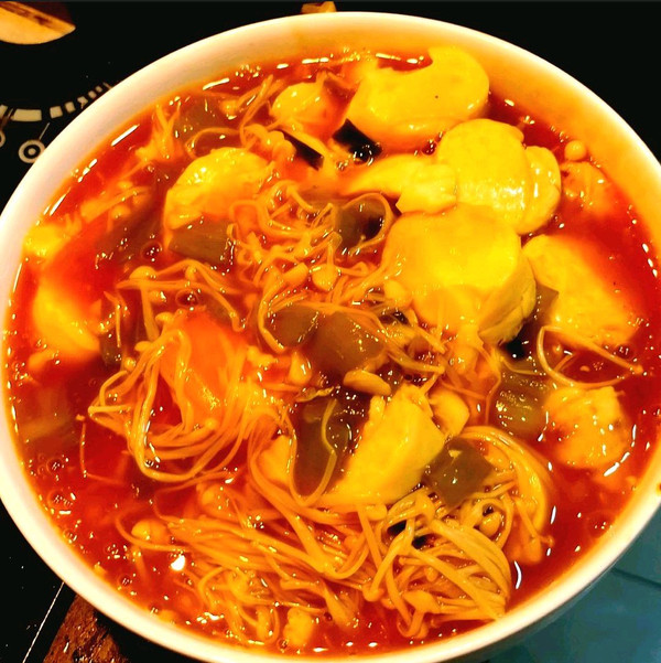 金针菇日本豆腐
