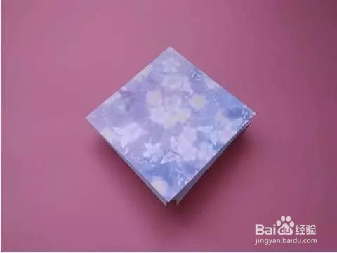 可以收缩的迷你雨伞的折纸