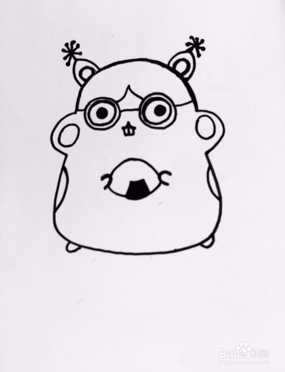 茉莉手绘之可爱系松鼠