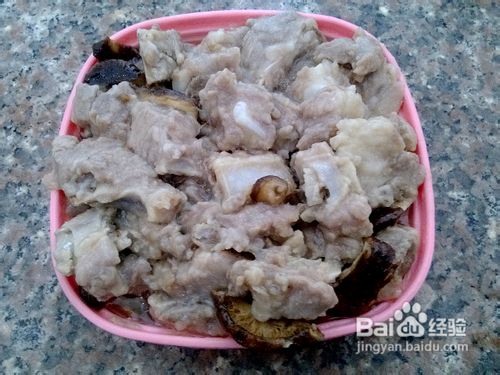 懒人做法——清蒸香菇排骨