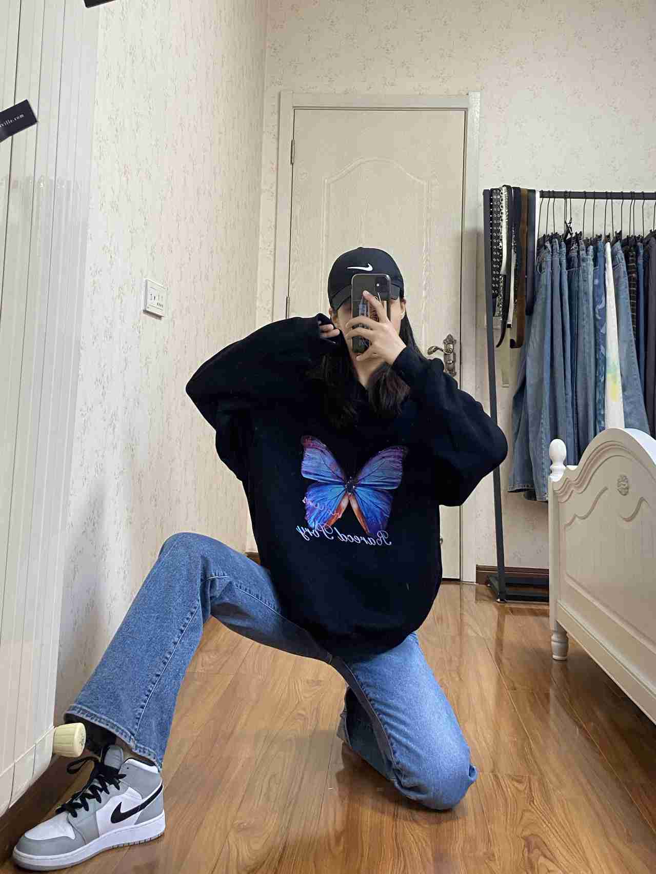 早秋超A酷女孩穿搭|小个子的经典黑白