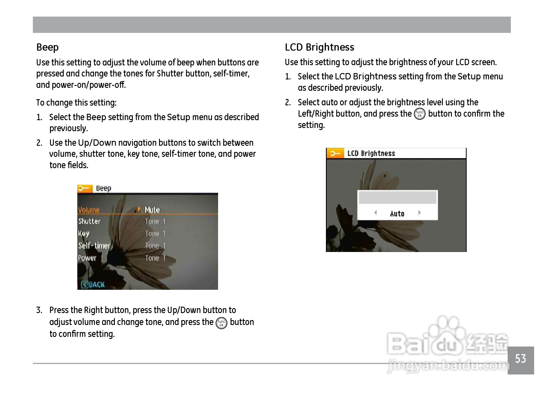GE通用C1033数码相机说明书:[6]