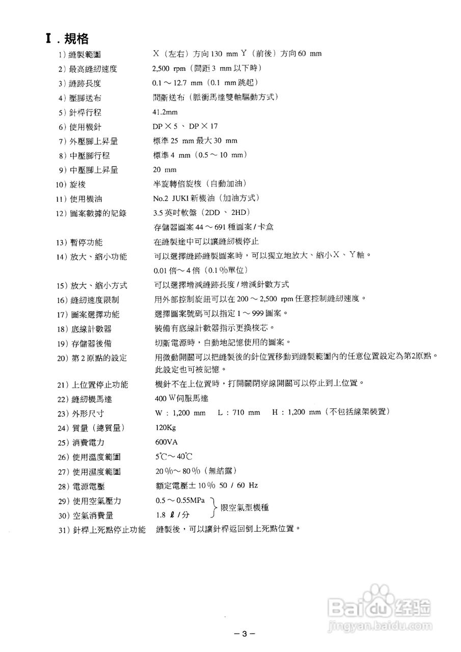 JUKI AMS-2150D花样机使用说明书:[2]