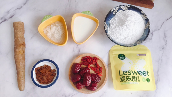 山药红枣酒酿圆子