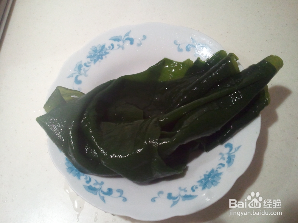 快速营养方便汤--味噌海带汤