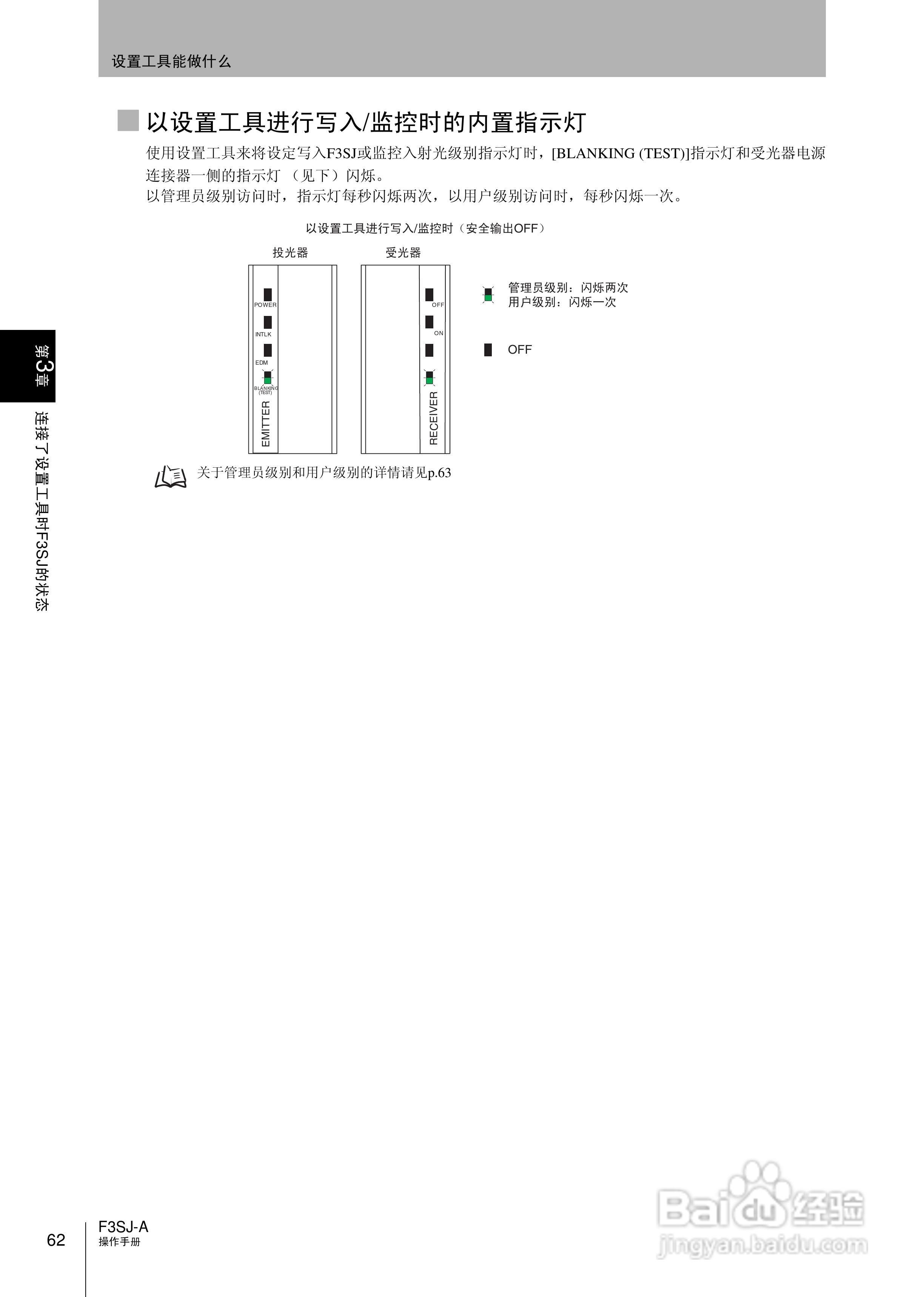 欧姆龙 F3SJ-A P系列安全光幕操作手册:[9]