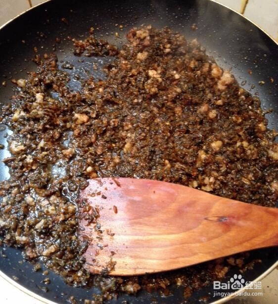 怎样制作肉沫盐菜好吃?