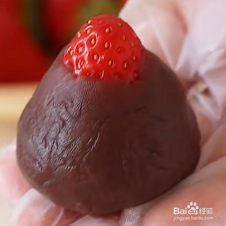 可人儿甜品草莓大福的做法