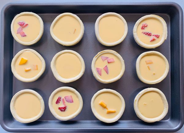 多口味缤纷葡式蛋挞