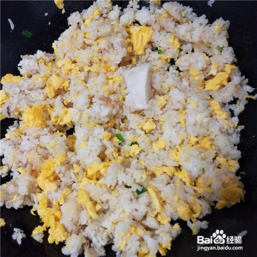 炒饭怎么炒的一粒粒的