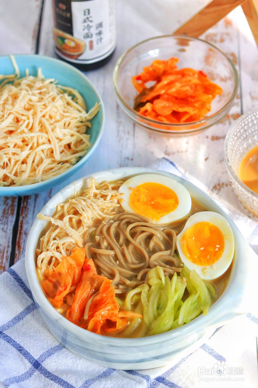 日式豆乳冷面的做法