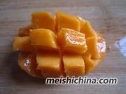 芒果蛋挞的制作方法