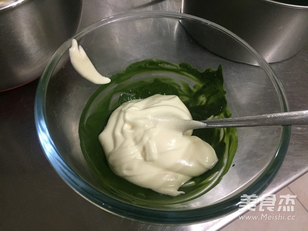 原味抹茶条纹戚风