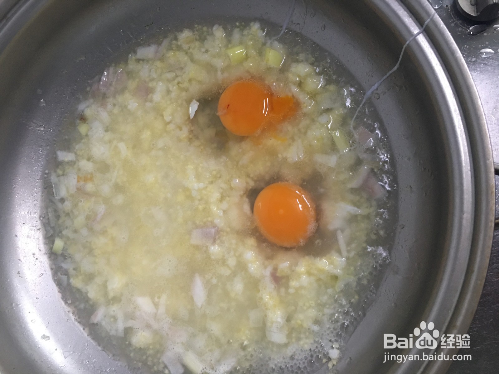 如何做苋菜蛋花咸粥