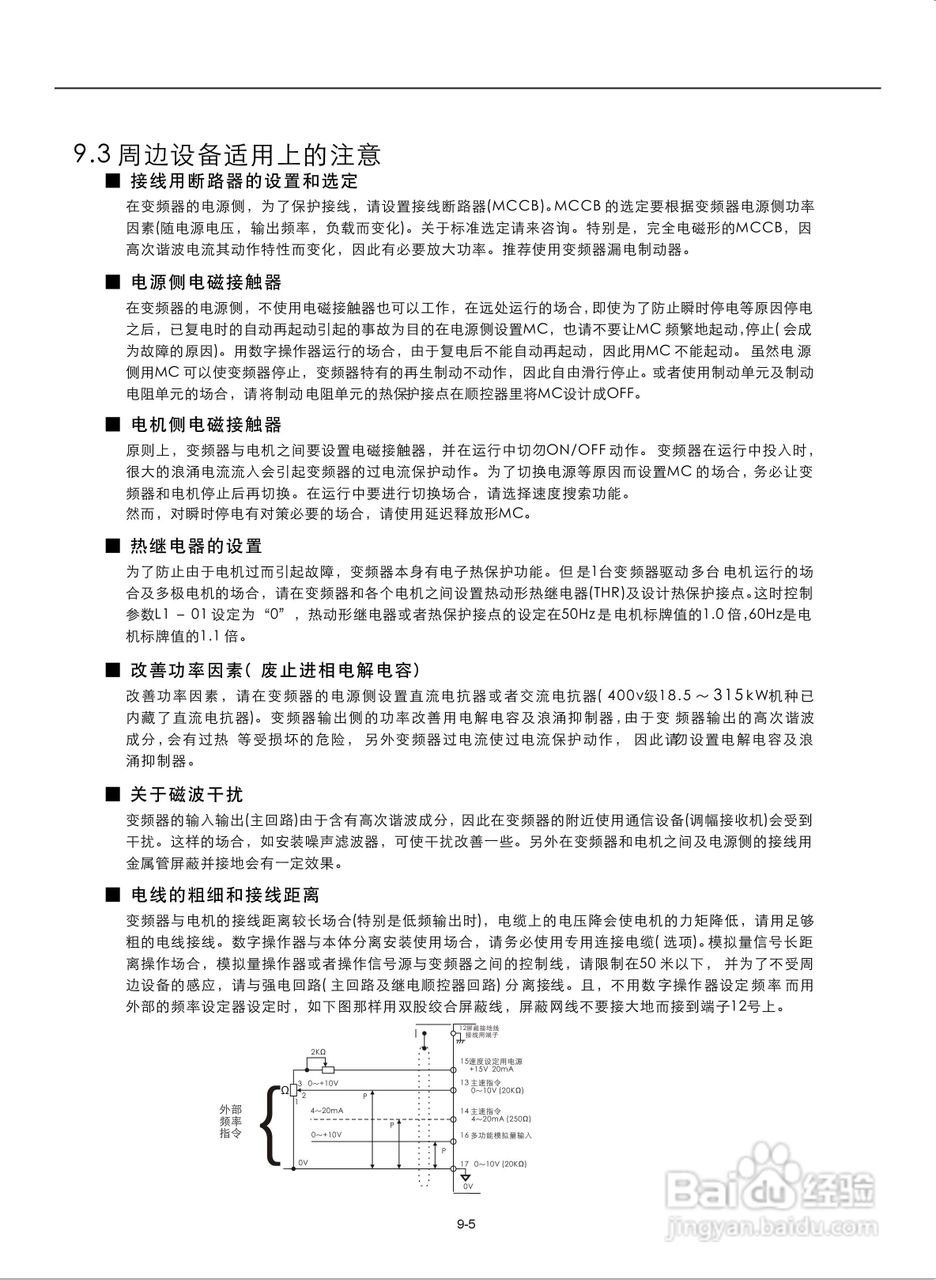 易驱M300-4T2000M频器使用说明书:[12]