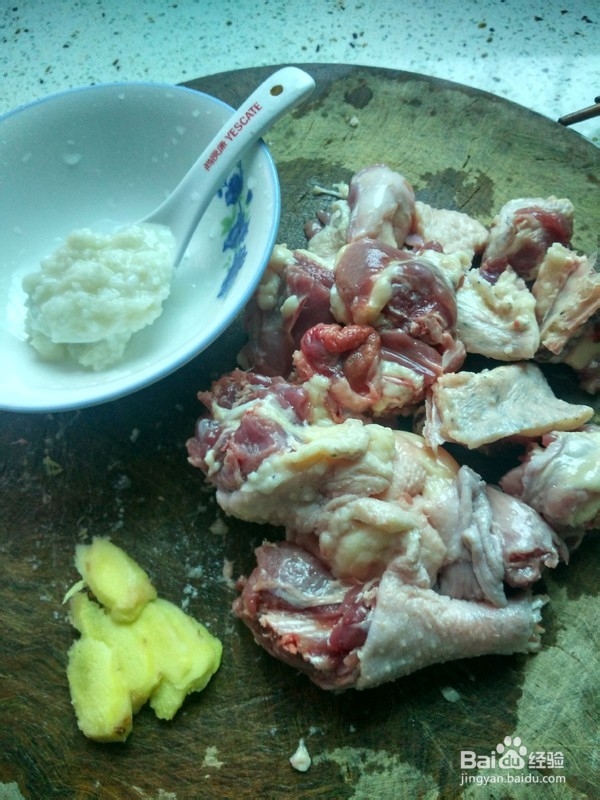 甜酒糟蒸老鸭的步骤