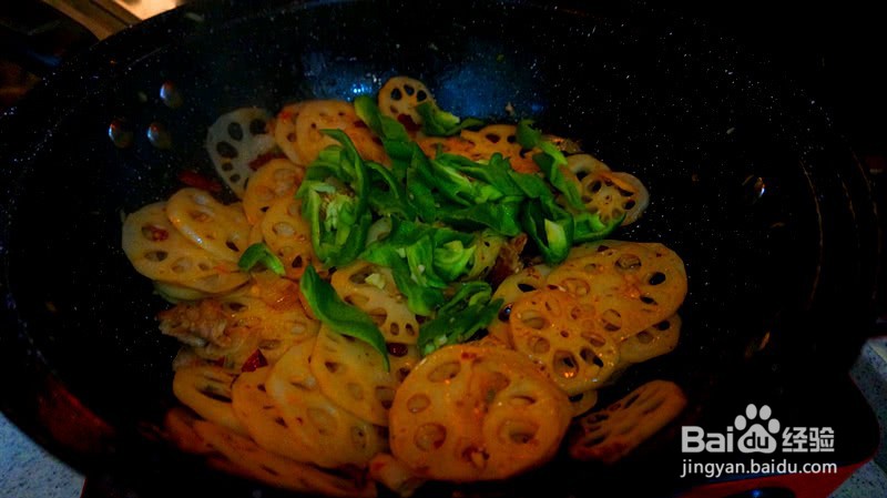 怎么做香辣炒藕片？