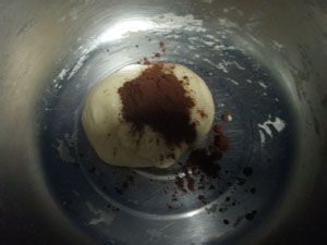 可可花生酱面包