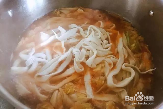 怎样做西红柿鸡蛋手擀面（图解）