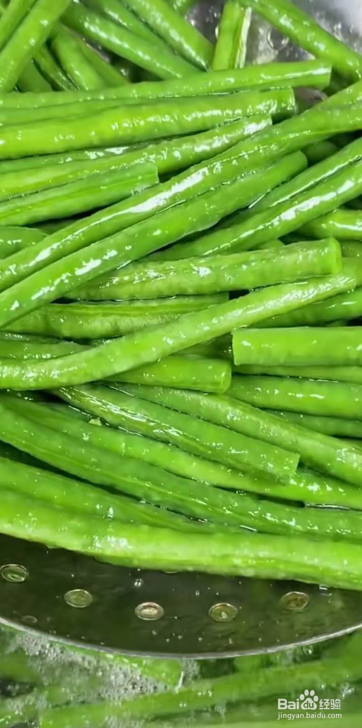 凉拌豆角的做法