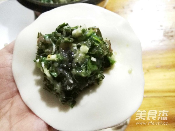 荠菜蘑菇鲜肉水饺