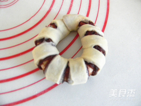 豆沙面包圈的做法