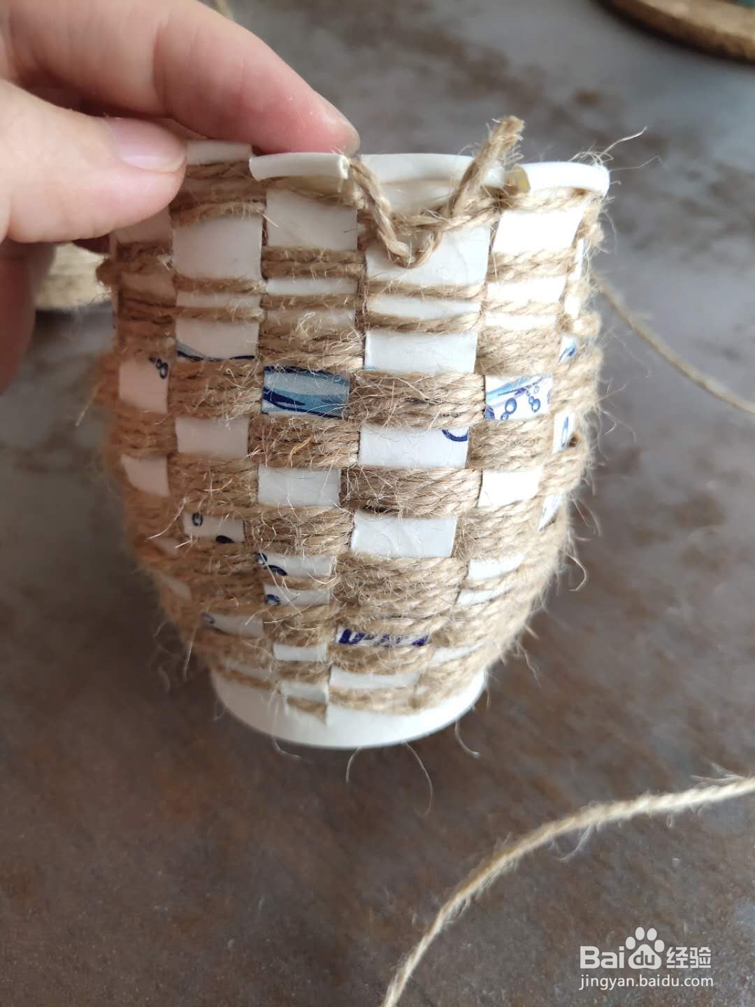 自制简易笔筒