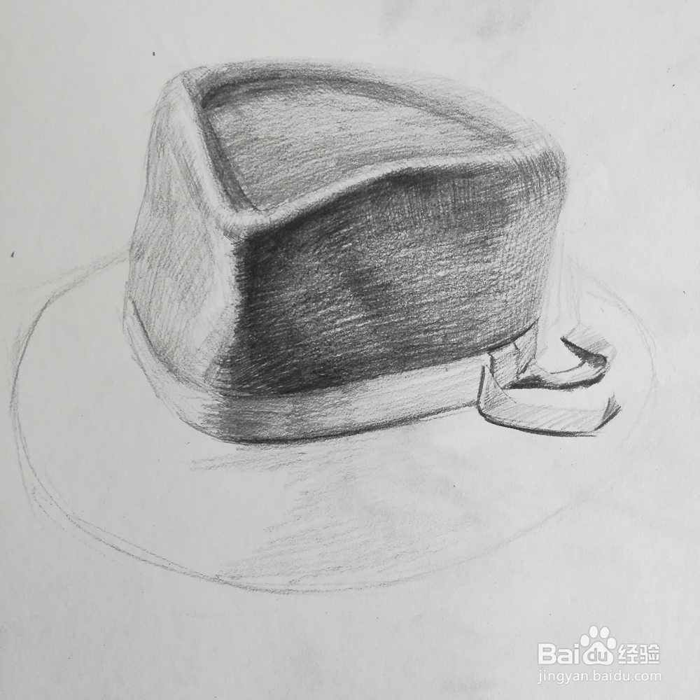 帽子的素描过程 素描帽子怎么画
