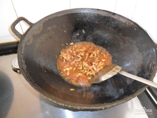 雪菜笋丁炒肉丝