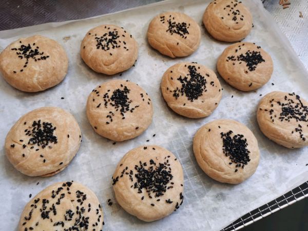 酥脆松软板栗饼简单操作