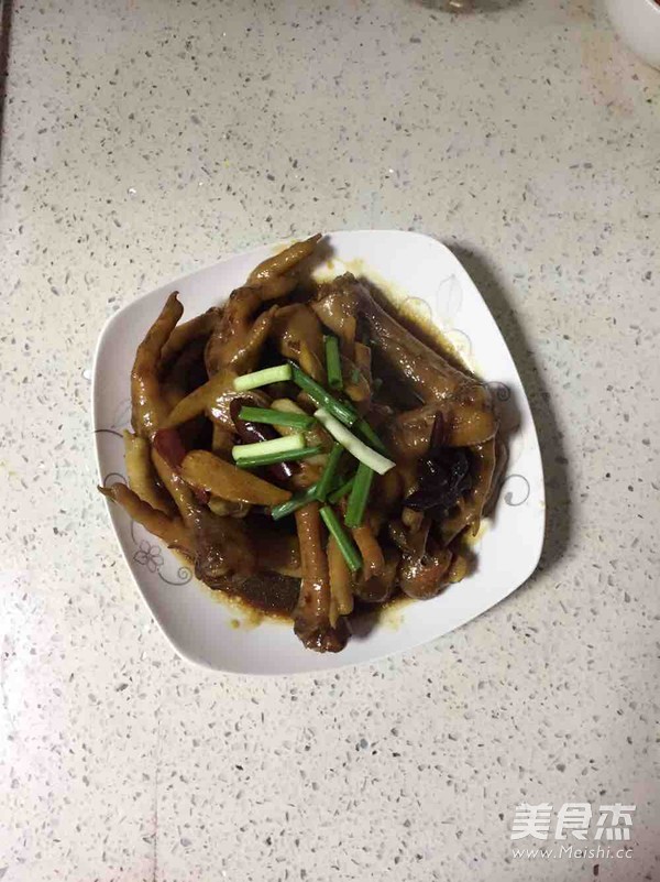 红烧鸡爪的做法