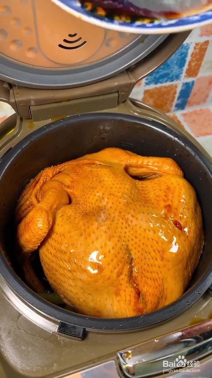 如何用电饭煲做酱油鸡
