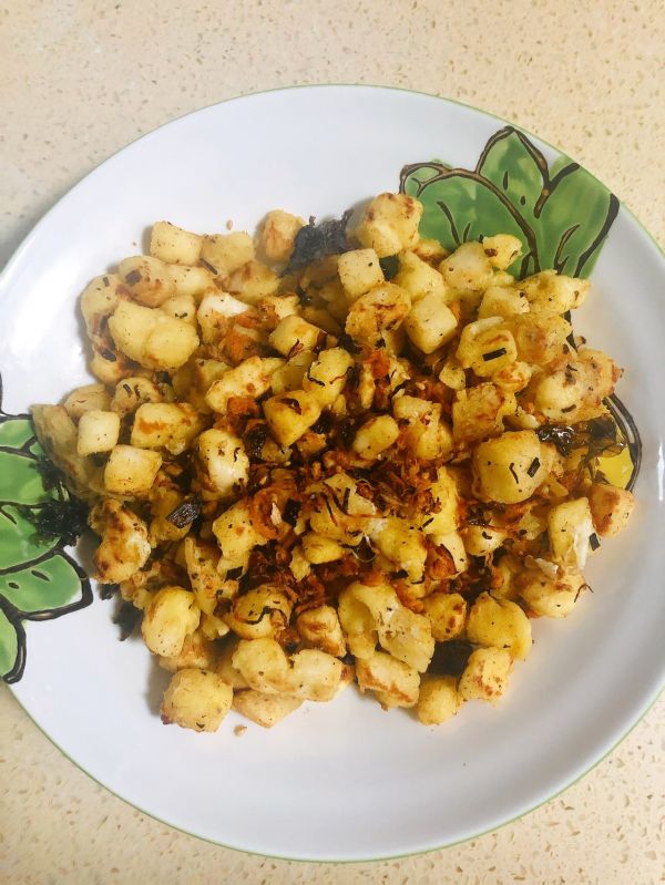 肉松海苔炒馒头