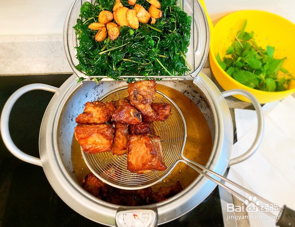 妈妈教我做的薄荷排骨