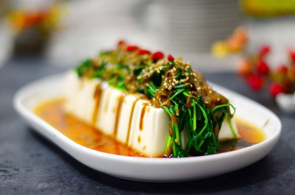 芝麻叶麻将豆腐