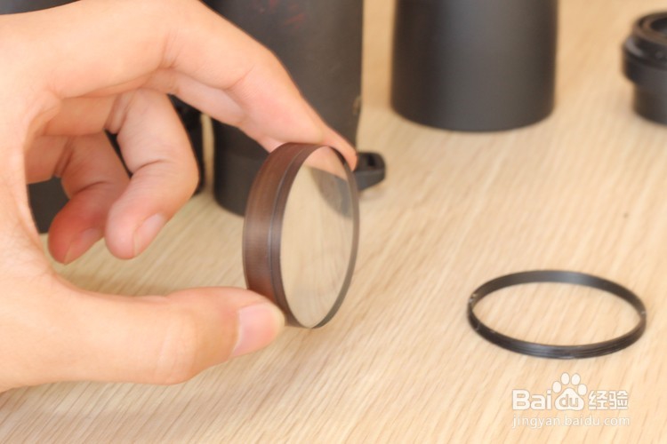 屋脊结构双筒望远镜拆解图望远镜结构图