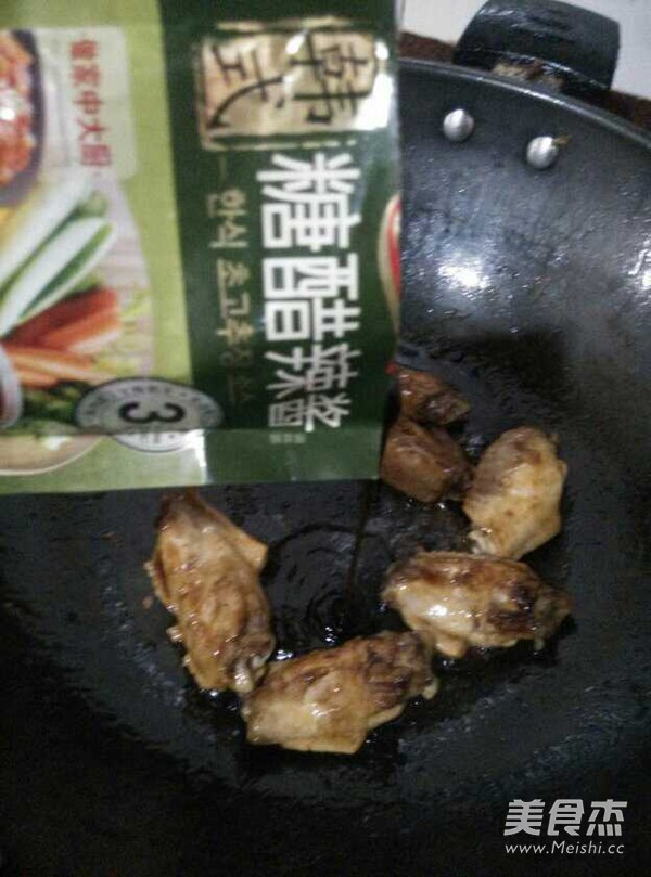 糖醋辣酱鸡翅中