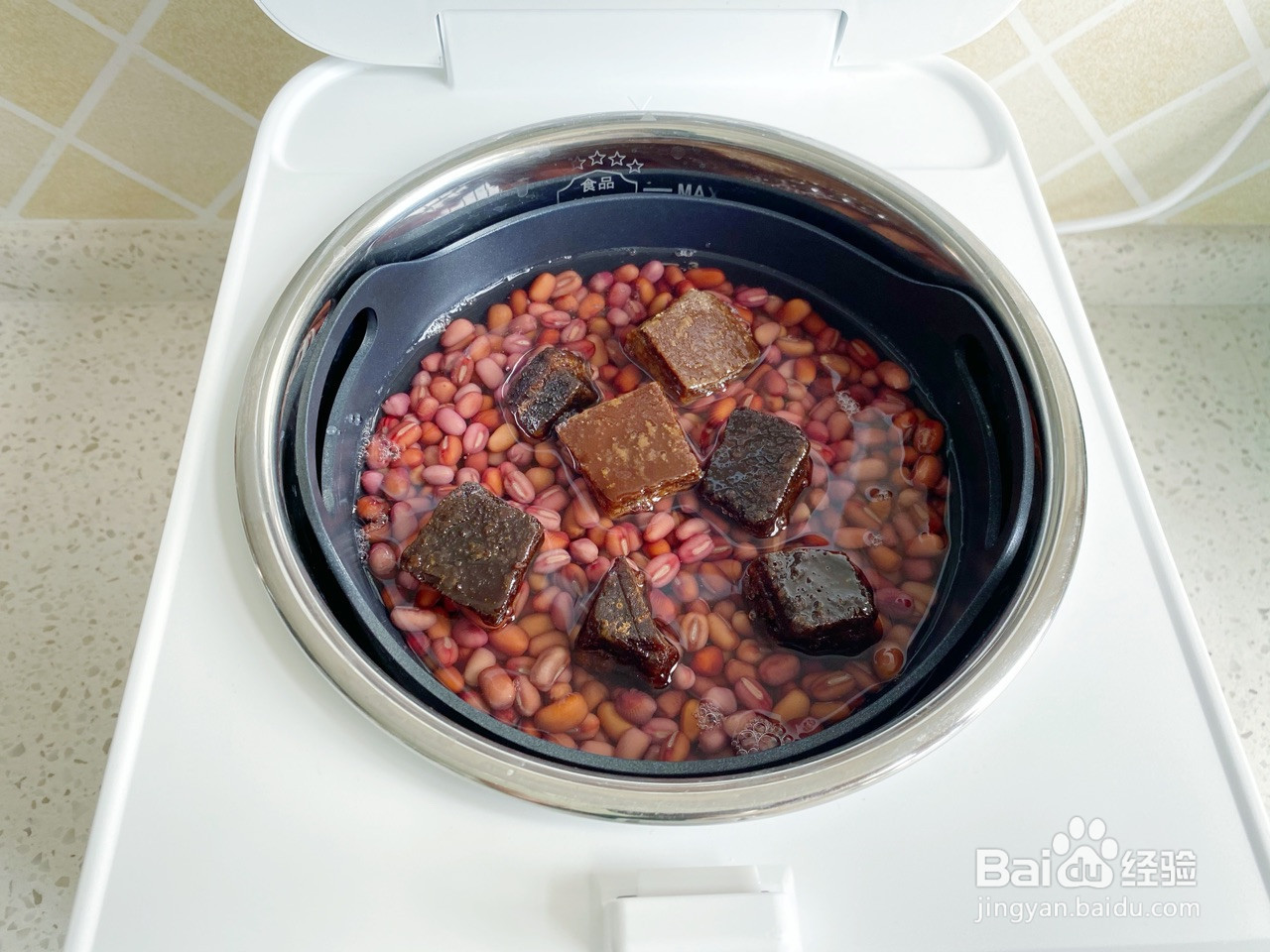 补血养颜蜜红豆的做法