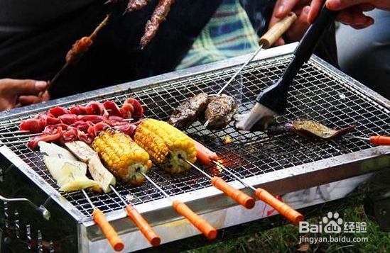 春游6-8人烧烤清单