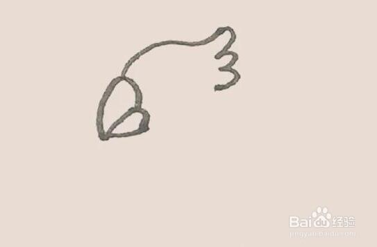 伴儿成长简笔画系列-怎样画鹦鹉简笔画