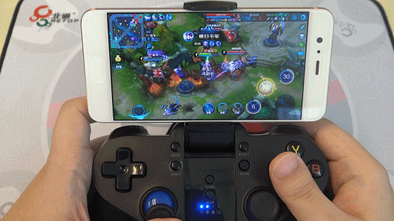 北通手游P1手游手柄《王者荣耀》高渐离技能演示