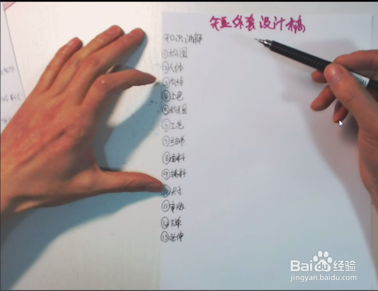 服装设计教程效果图绘制流程