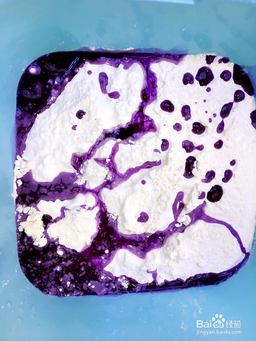 紫甘蓝葱油饼怎么做