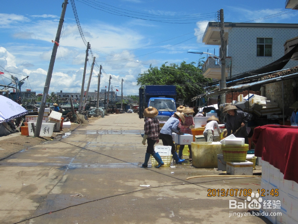 带你穷游海南的美景,县城的风情