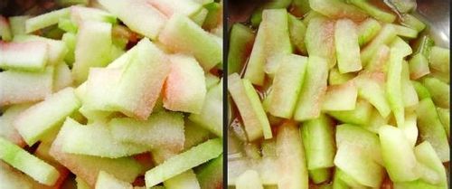 辣拌西瓜皮的做法