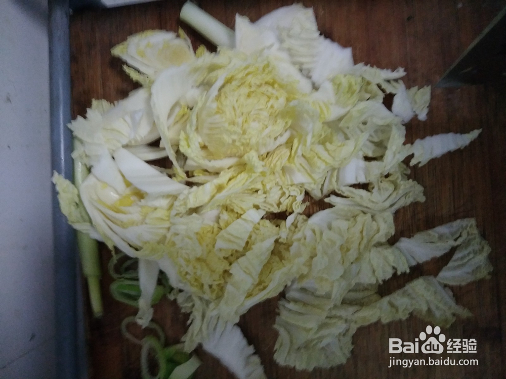 葫芦卜炒白菜芯