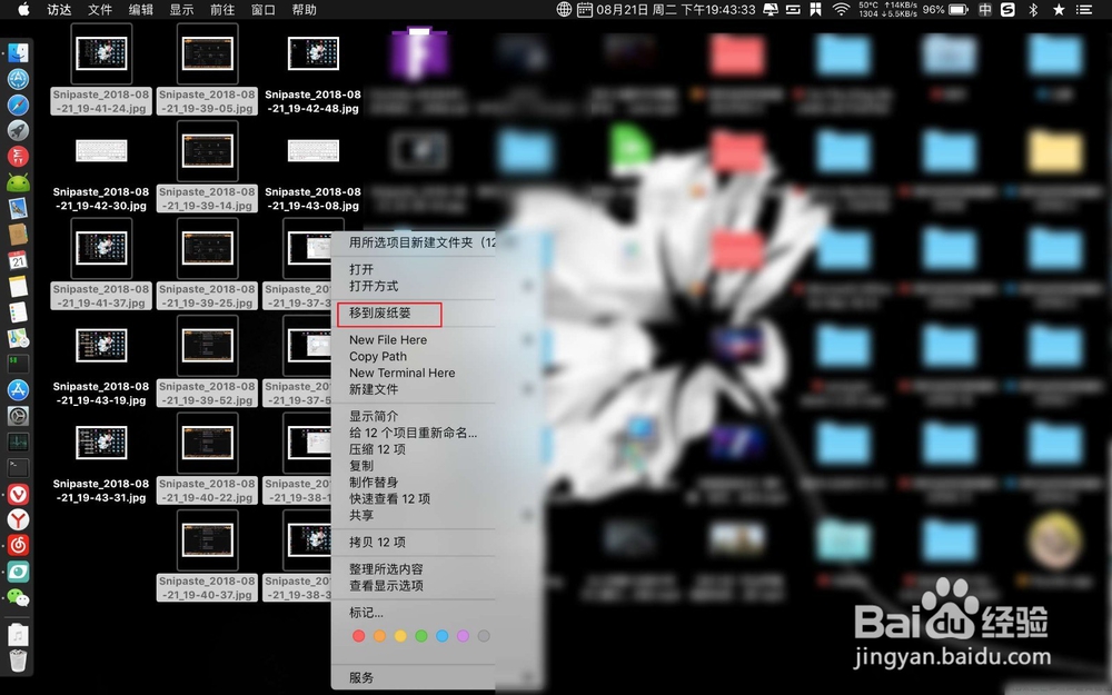 苹果电脑怎样删除文件？