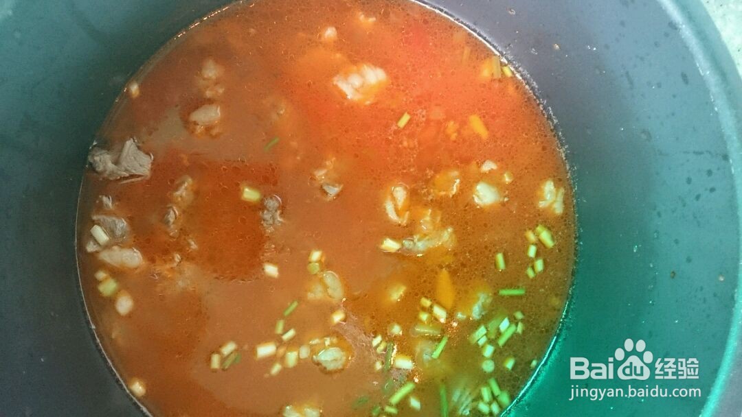 西红柿土豆炖牛腩的做法