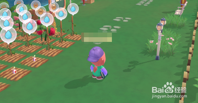 摩尔庄园洒水机怎么用