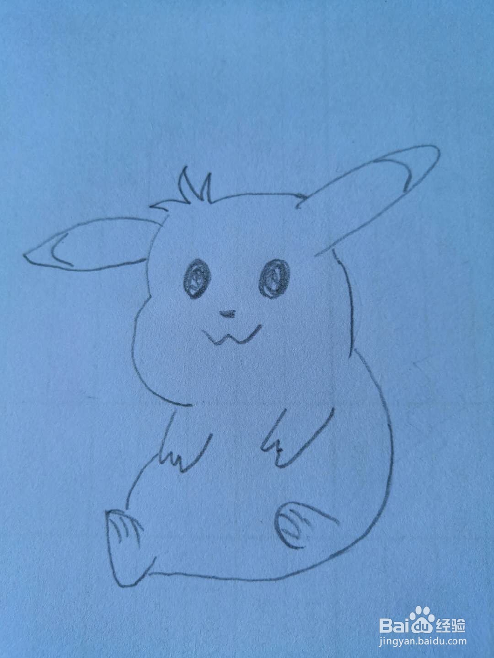 怎么画皮卡丘？